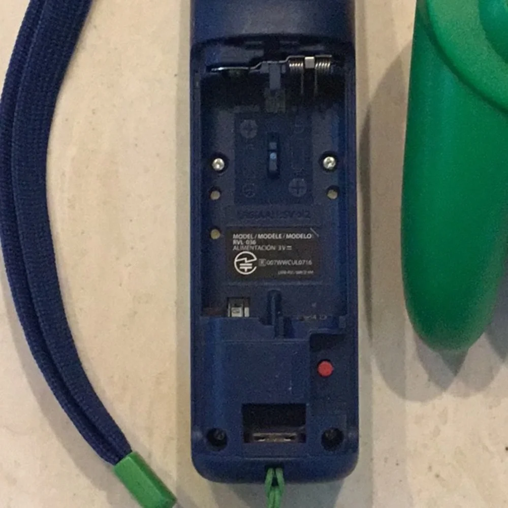 Luigi Wired Fight Pad PDP & Nintendo Wii Motion Plus Remote Controller Wheel Lot